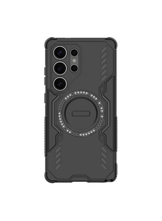 for Samsung Galaxy S23 Ultra Case Cover，Breathable And Heat-Dissipating，Airbag Anti-Drop，Comfortable Feel Magnetic Suction Protection  Phone Case for Samsung Galaxy S23 Ultra，Black. - view 4